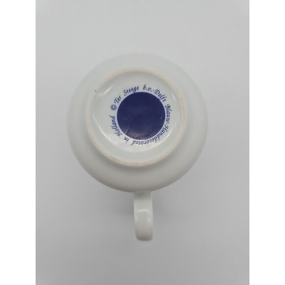Vintage Ter Steege b.v. Delft Blauw Coffee Mug Hand Decorated in Holland - Picture 6 of 10